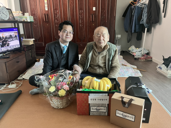 충남서부보훈지청 고령 참전유공자 위문(이기태님)