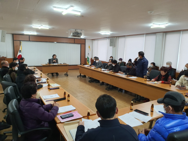 보건의료서비스 간담회 개최 모습