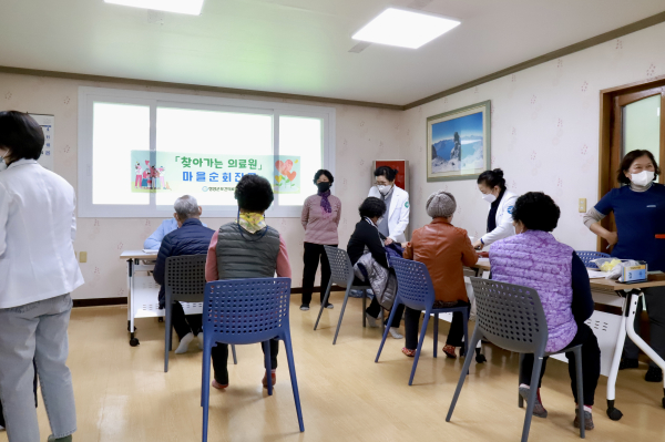 청양군, 건강한 노후 돕는 ‘찾아가는 의료원’ 운영