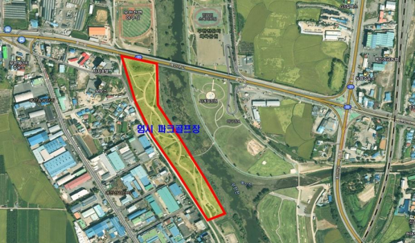 예산군 임시 파크골프장