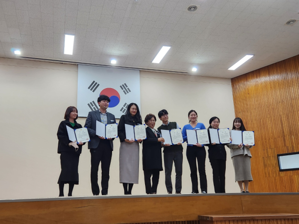 협업우수공무원 수여식 모습