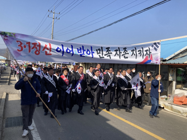 강만희 대전지방보훈청장, 부여 3·1운동 기념행사 참석