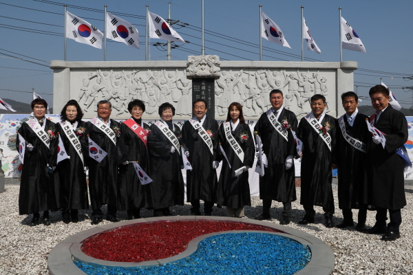 부여군의회, 제18회 충남최초 3.1운동 부여 의거 기념행사 참석