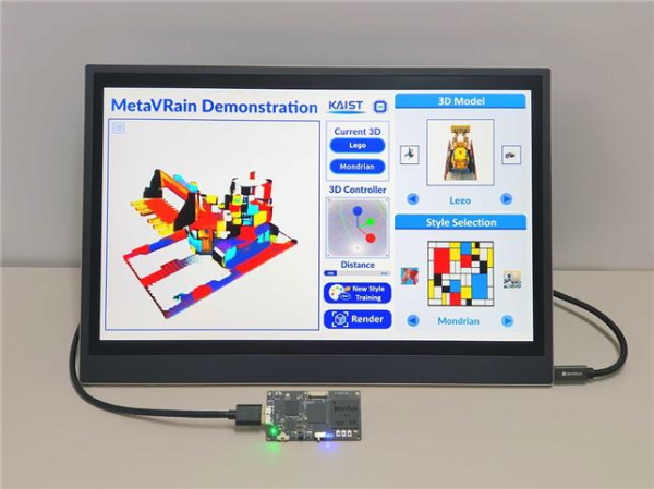 메타브레인 활용 데모: 3D 스타일 변환 시스템