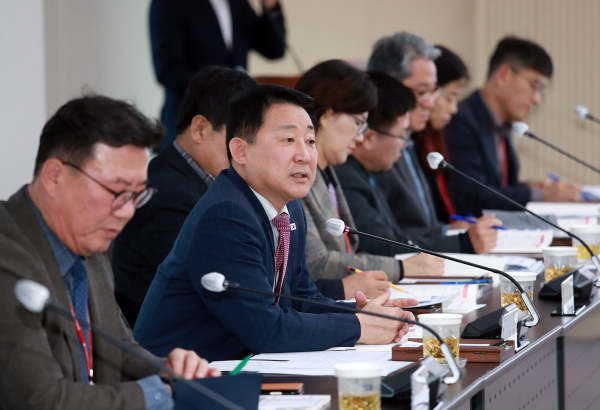 지난 9일 열린 시의원 초청 정책간담회 장면