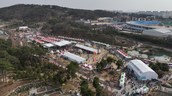 2023 논산딸기축제 현장 모습