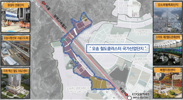 오송 철도클러스터 국가산업단지 구상(안)
