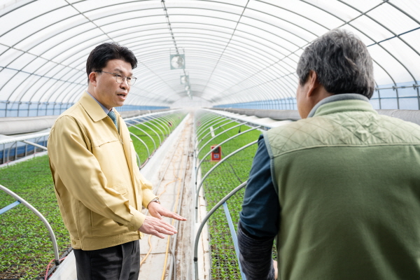 이종필 청양군 부군수 산불 제로 총력 -민생현장 시찰 모습