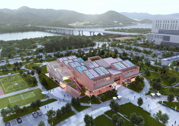 당선작_조감도(세종시립도서관)