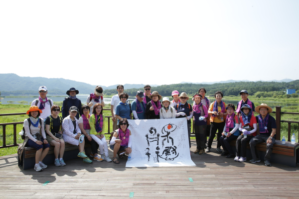 주민원정대, 건강스토리 답사 모습