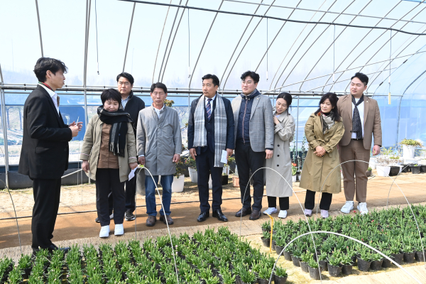 현장중심 의정활동, 대청호‧양묘장 현장방문 모습