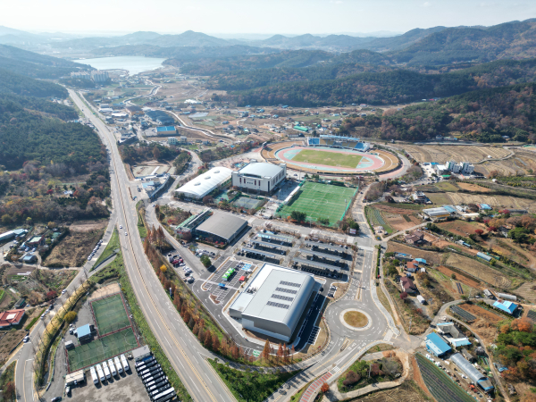 서산시종합운동장 전경