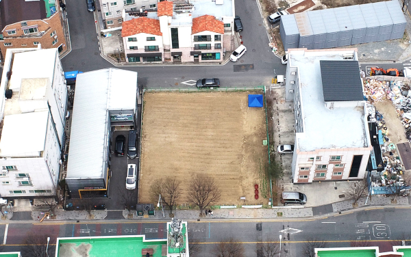 유휴 공유재산의 도심 속 텃밭 사진