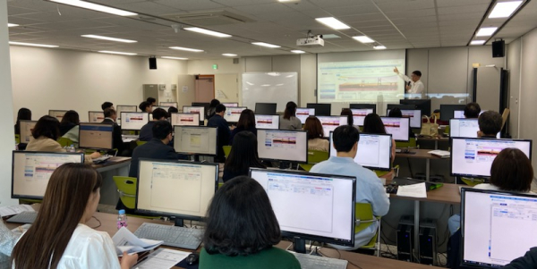 세외수입 담당자 업무역량 강화교육 진행 모습