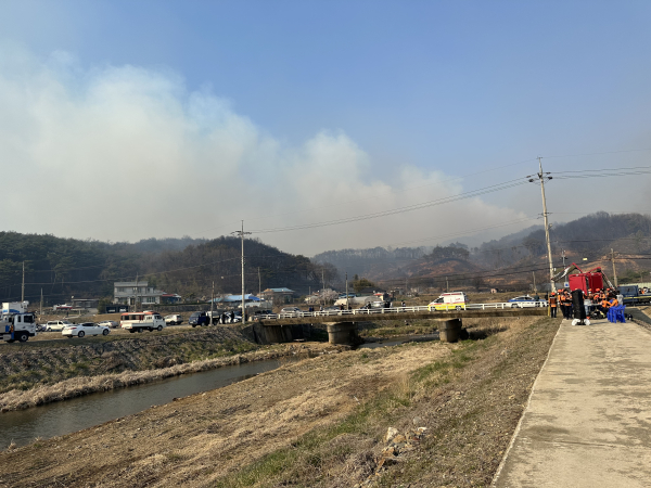 화재 현장 모습