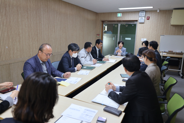 협의회 진행 장면/아산교육지원청 제공