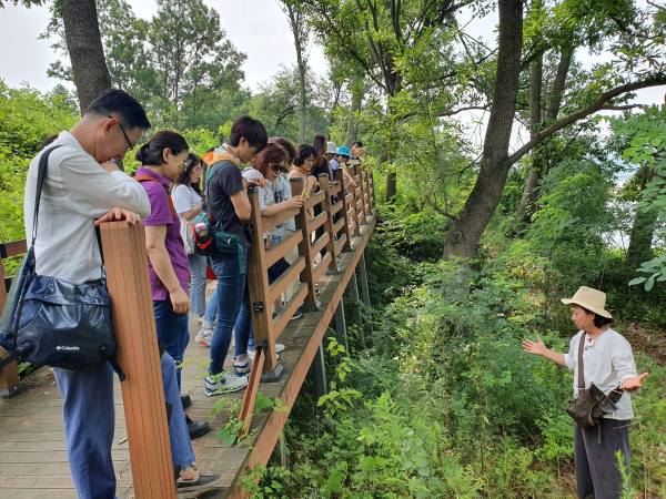 대청호 생태 힐링여행! 생태테마관관 프로그램 운영 모습