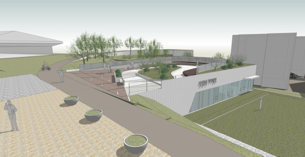 남산게이트볼장 조감도