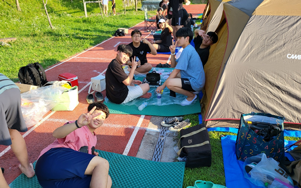 교내캠핑활동