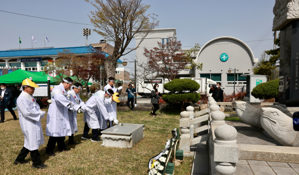 제104회 주렴산 3.1만세운동 기념식 진행 모습