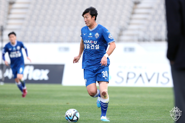 고무열 선수 모습