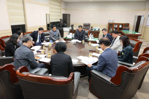 계룡시의회 6차 의원간담회