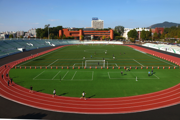 한남대학교 학교운동장