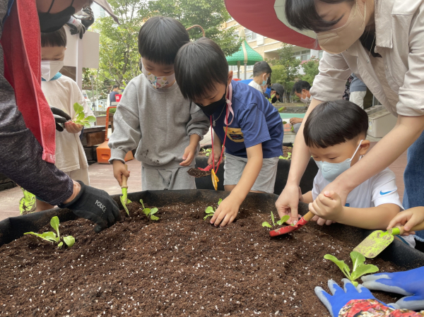 어린이 도시농업 학습텃밭