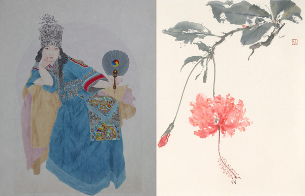 석박사과정 중국작가 이설·왕천 전시회