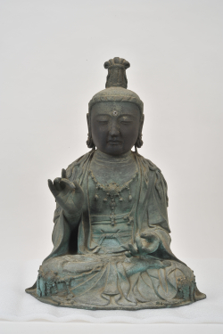 서산 부석사 금동관음보살좌상(문화재청 제공)