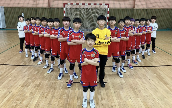 대전복수초 핸드볼부 전국대회 우승