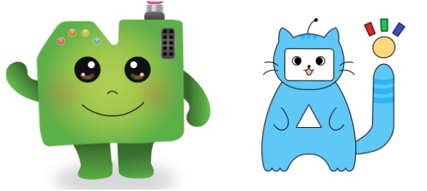 (좌) 캐릭터 소원이, (우)] 캐릭터 라온이