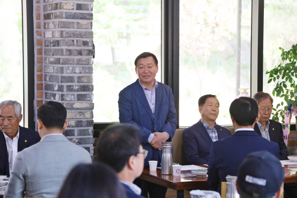 서산시의회, (사)대한노인회 서산시지회 임원과 오찬간담회 개최