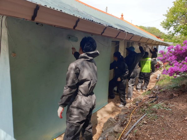 당진지역건축사회 및 당진시 건축직 공무원 집수리 봉사활동 진행