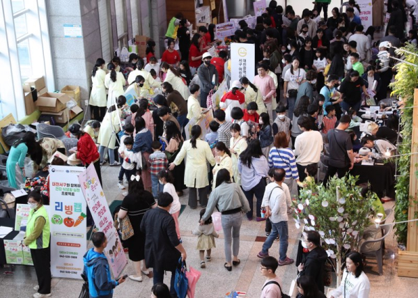 지난 5일 열린 대전 서구 제101회 어린이날 큰장치 행사 장면