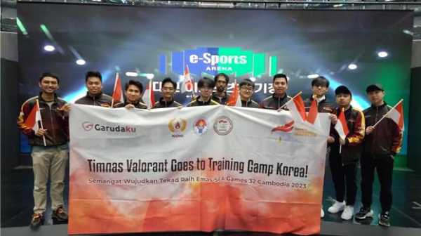 인도네시아 이스포츠 국가대표, 대전이스포츠경기장에서 전지훈련 참여