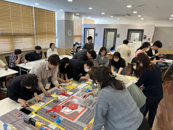 재난의료 대응체계 강화 교육 모습