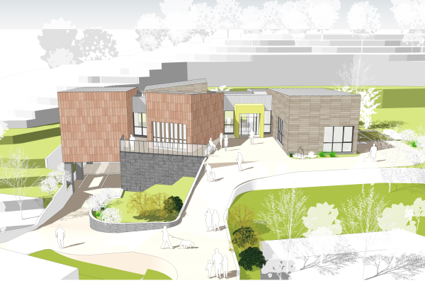 고암학술연구실 조감도