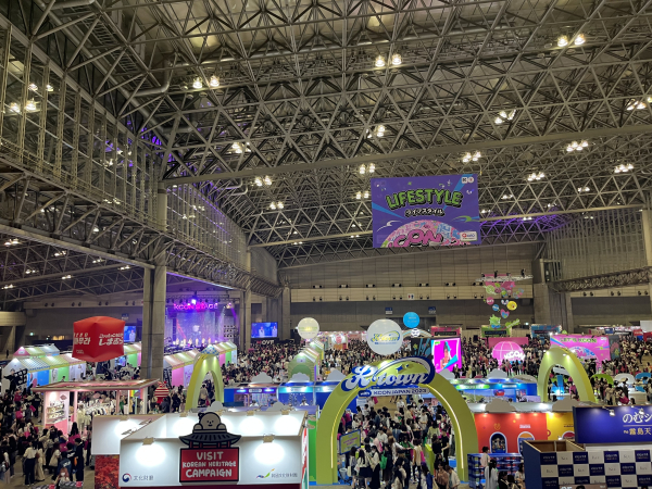 ‘KCON 2023 JAPAN(이하 KCON)’에서 대전 홍보관 운영 모습