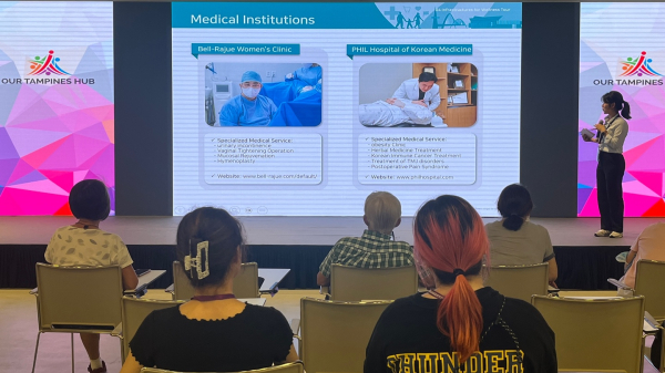 K-관광 로드쇼’에서‘K-컬쳐와 함께 글로벌 의료·웰니스 도시 대전 홍보 모습