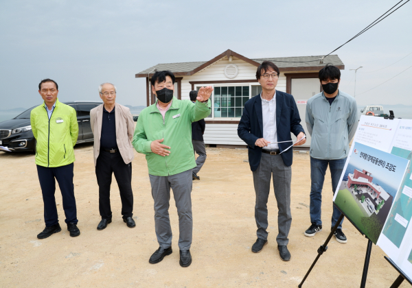 일반농산어촌개발 및 어촌뉴딜 사업현장 방문 (만대항)
