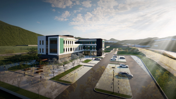 (재)헬스케어스파산업진흥원 건물 조감도