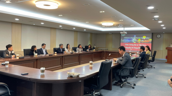 주한 베트남 대사관과 관광 홍보 및 교류 협력 간담회 개최 모습