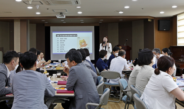 대전성모병원, 환자경험리더 양성 워크숍 개최 모습