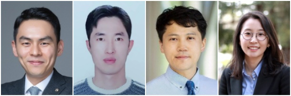 (왼쪽부터)펜실베니아대 김도형 교수, 세인트루이스 워싱턴대 배상훈 교수, 유타주립대 이주형 교수, 콜로라도 볼더대 박지혜 교수
