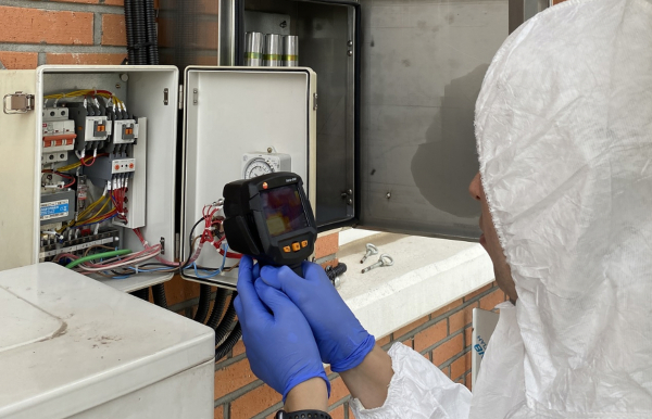 여름철 축사 전기설비 사전 점검 당부-열화상키메라 점검