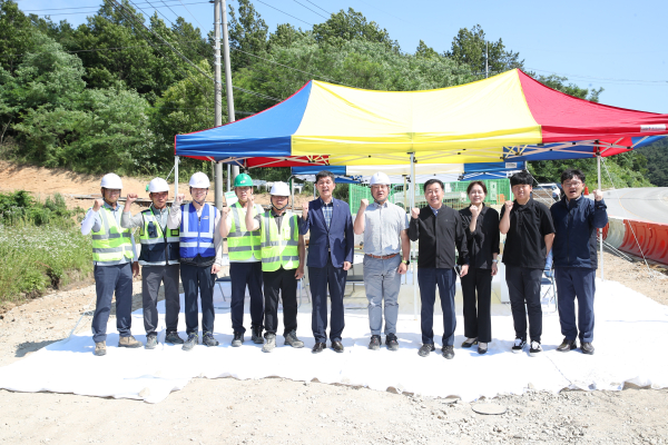 새만금 세계잼버리 성공개최를 위한 용수공급 시설 점검 관련사진