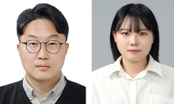 김정현 교수, 임지민 대학원생(오른쪽)