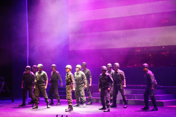 뮤지컬 진행 장면/충남동부보훈지청 제공
