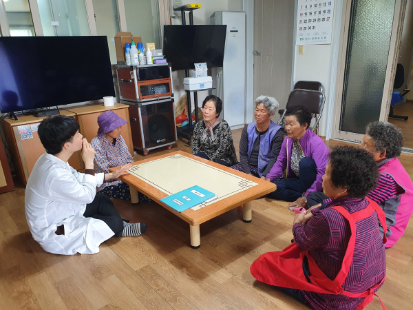 방문 건강관리 출장의 날 운영 사진